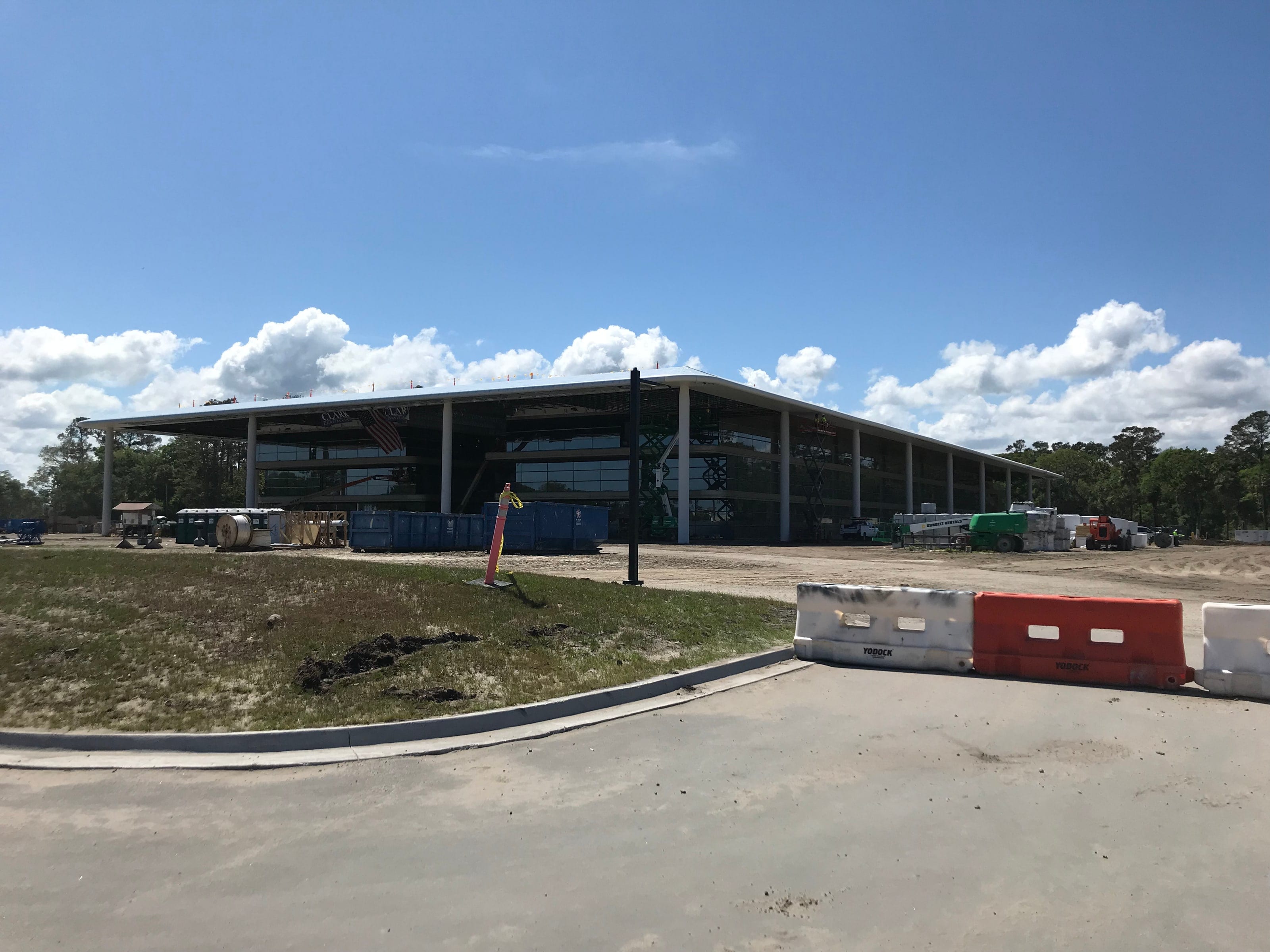 PGA Tour Headquarters building during construction